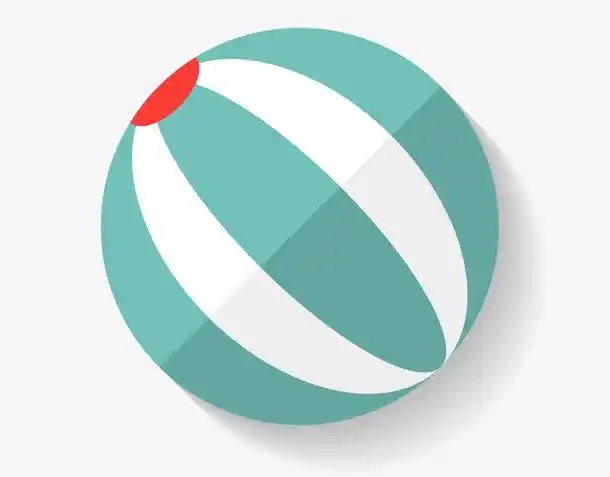 卡通皮球素材免费下载_觅元素