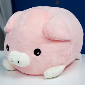 可爱趴趴猪毛绒玩具公仔小粉猪玩偶女生抱着睡觉抱枕娃娃生日女孩