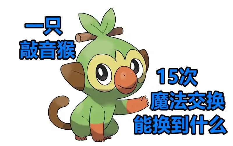 开局一只敲音猴 15次魔法交换后 能否获得法师的馈赠?