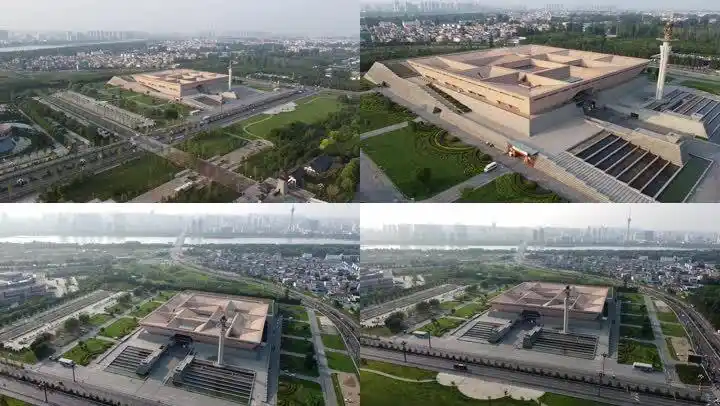 航拍洛阳博物馆05