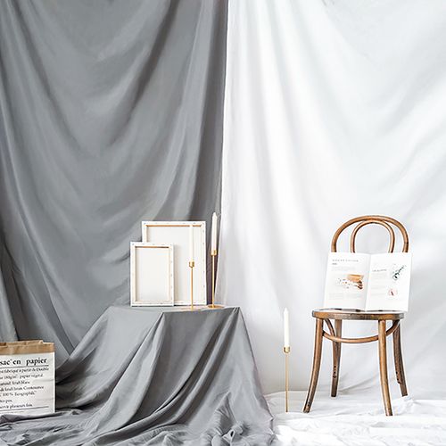 白色拍照背景布ins挂布白布黑布料网红北欧简约风摆拍摄影道具