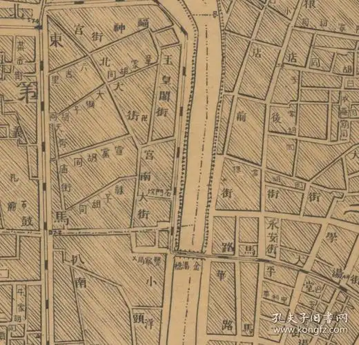 研究天天津老地图天津50年代老地图80年代天津高清地图民国天津地图