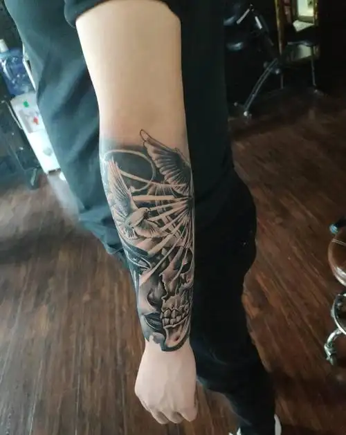 欧美小臂纹身图片