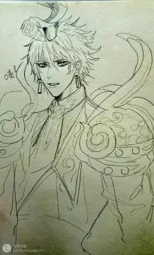 王者荣耀嬴政白网王子简笔画