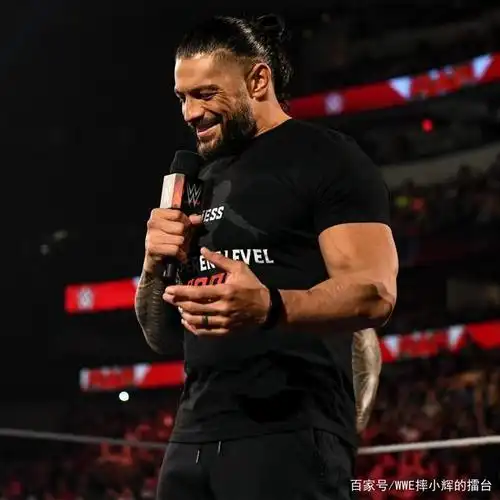 无可争议的wwe环球冠军罗曼雷恩斯(roman reign)将