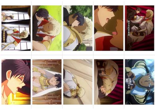 巨人族的新娘动漫周边防水公交校园饭卡水晶磨砂卡贴贴纸10张