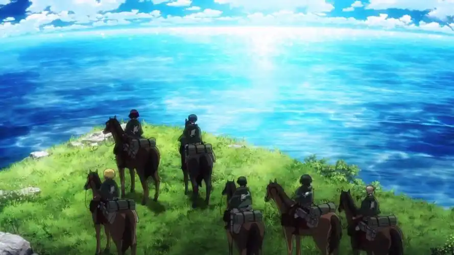 进击的巨人#风景