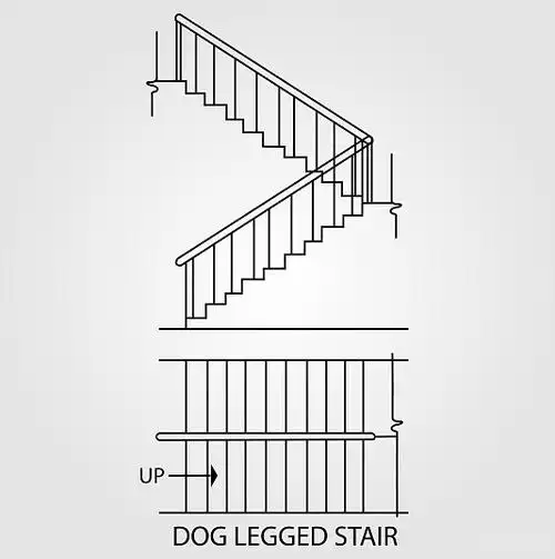 俯视,正面,狗,楼梯_高清图片_全景视觉