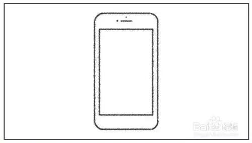 苹果手机简笔画