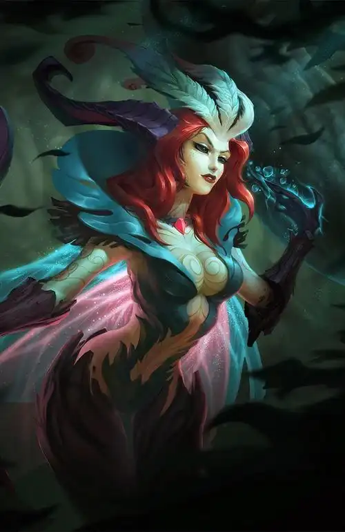 lol英雄联盟诡术妖姬乐芙兰长者之森皮肤17