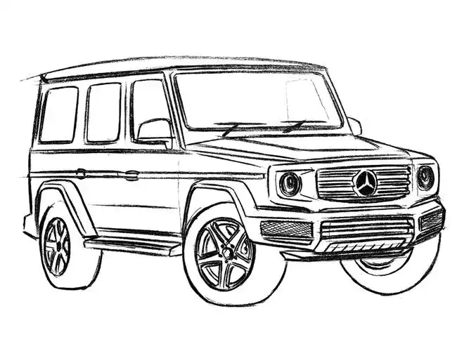 对于它来说的一次"巨变"新一代奔驰g级效果图