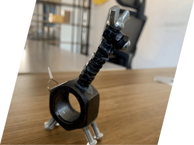 海盐丰拓螺母工艺品大赛作品展示(三)_发展前途_精神_公司