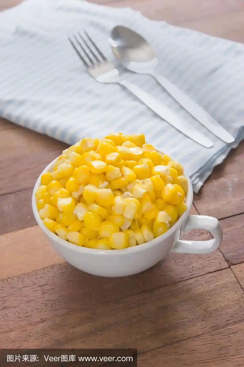 杯,甜玉米,自然,垂直画幅,素食