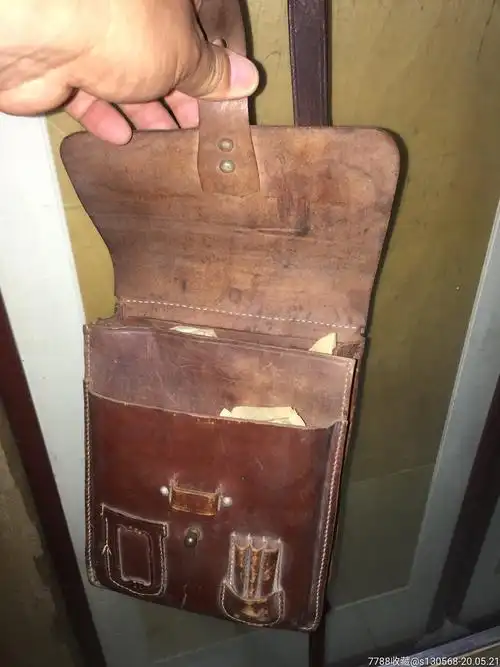 民国*用老牛皮板子公文包