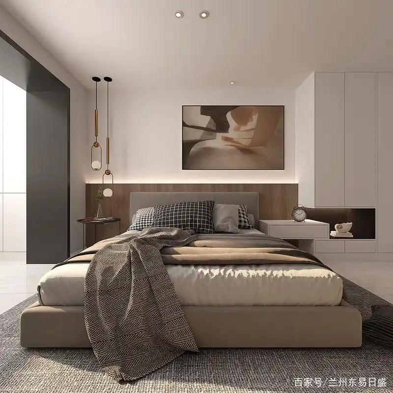 兰州装饰公司出品:120平现代极简风格装修效果图,简洁大方!