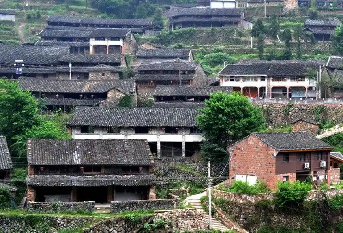 瑞安湖岭黄林古村落