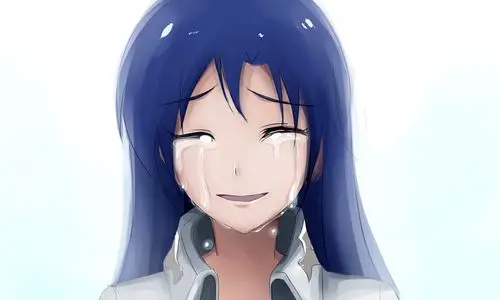 求笑着哭的动漫美图