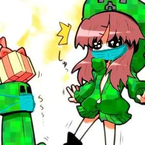 minecraft,婆娘(已hei化)头像