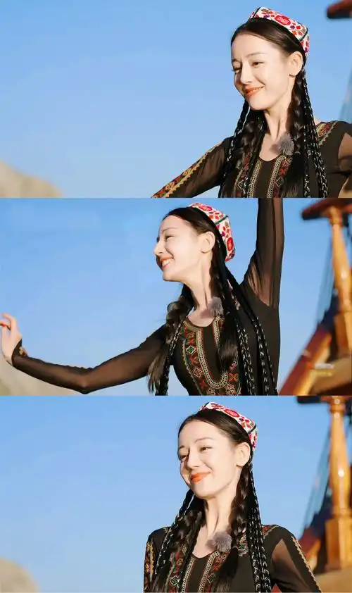 迪丽热巴花儿与少年##迪丽热巴和烟烟甜美爱情故事