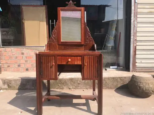 民国金丝楠木梳妆台