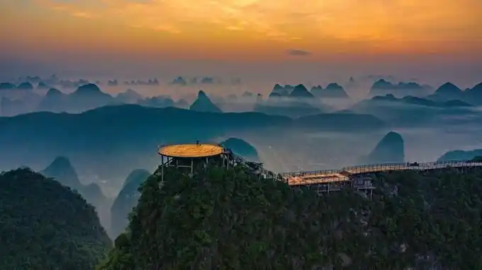 如意峰阳朔如意峰不一样的网红打卡地