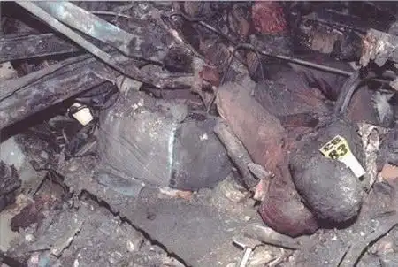 美国法院公开部分"911"事件现场血腥照片[组图]