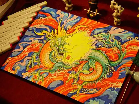 龙手绘插画-绘本6001245天前手绘马克笔漫画动漫-中/长篇漫画1901247