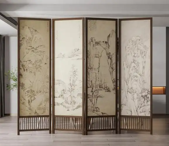 单体模型 国外模型 构件 屏风