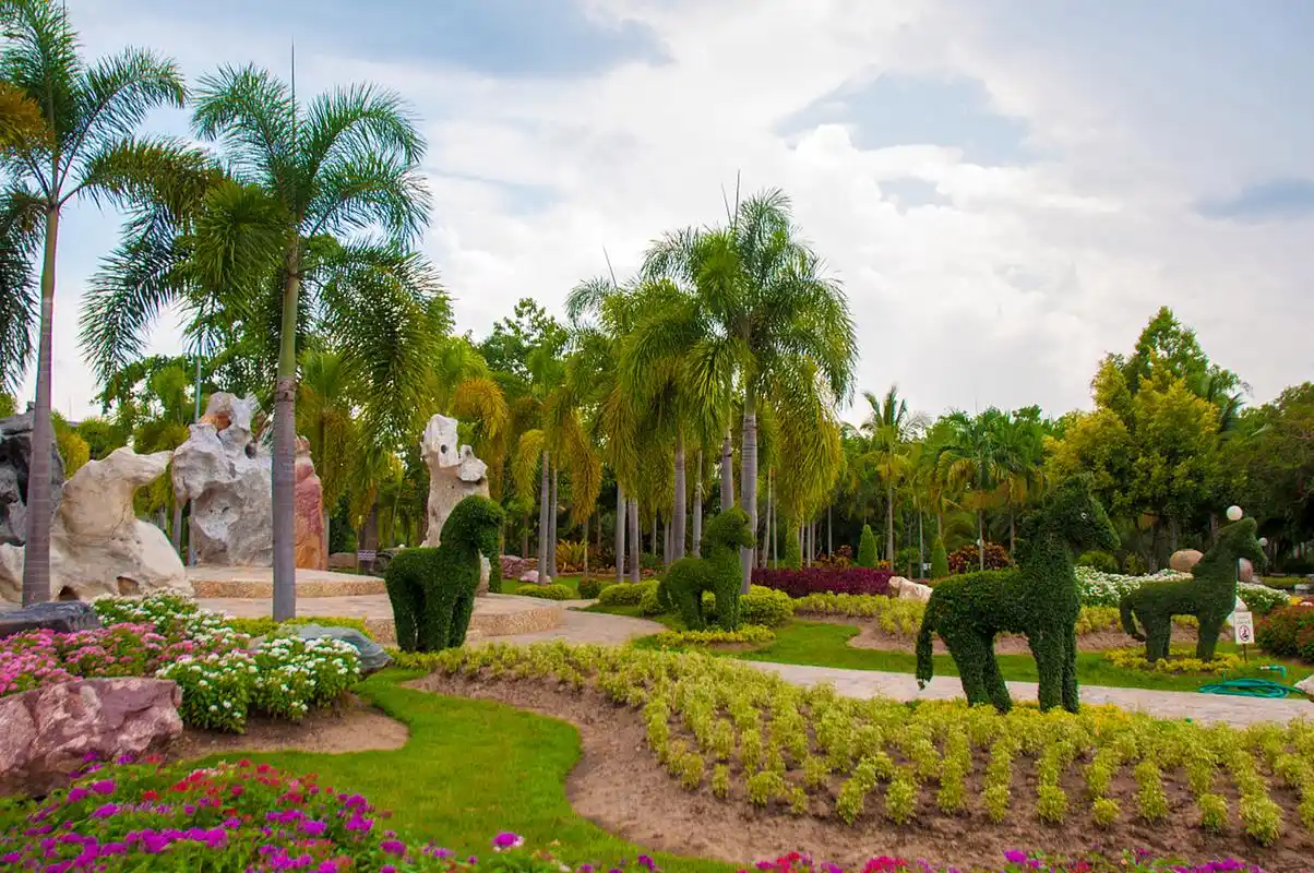 园博园全称为深圳国际园林花卉博览园(以下简称"园博园")地处深圳市