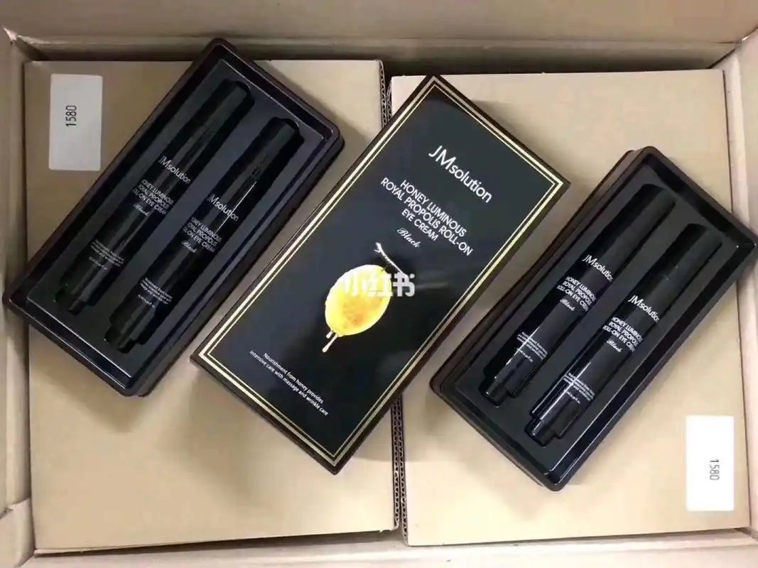 开了挂的jm眼霜～ 一盒四支【jm solution 新款滚珠眼霜】15ml/支