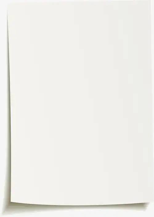 白色纸张