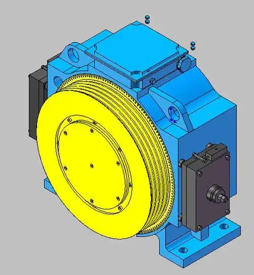 wytt无齿轮永磁同步曳引机wytt05dl