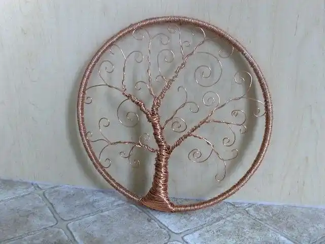 珠江电缆分享利用电线制作的工艺品