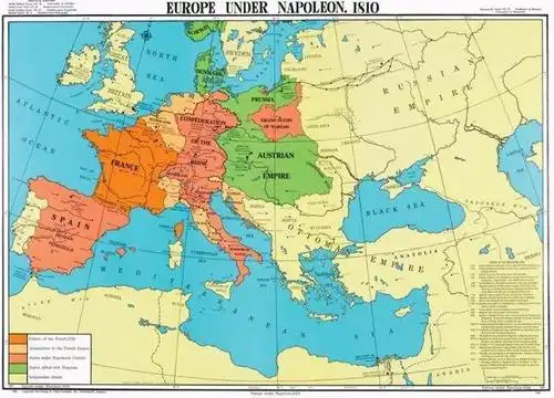 极盛时期的拿破仑帝国