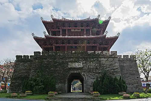 福建泉州古城朝天门_全景网