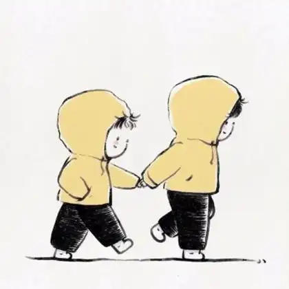 情侣漫画头像独一无二手绘好看高清图片_情侣动漫头像_头像屋