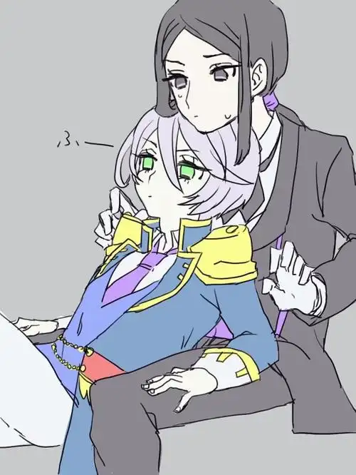 真中啦啦和梦川正午谈情说爱