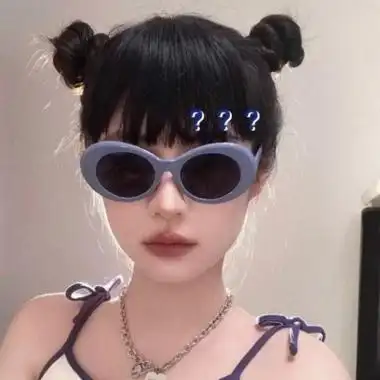 沙雕女头ins风高清搞怪的憨憨头像沙雕女生图片