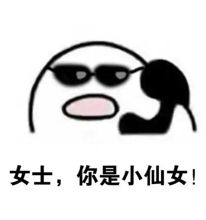 女士,你是小仙女