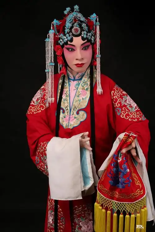 我的京剧照京剧旦角化妆京剧锁麟囊京剧人物薛湘灵青衣