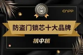 2024年防盗门锁芯十大品牌十大防盗门锁芯品牌排行榜,超b级锁芯-b级锁