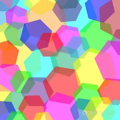 五颜六色的马赛克背景彩虹色瓷砖纹理向量