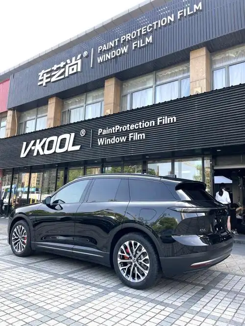 全新蔚来es6装贴威固隔热膜vk70 k15效果
