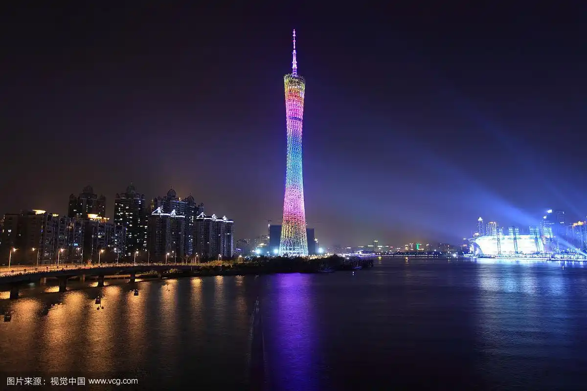 广州塔夜景