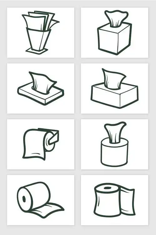 卫生纸简笔画卫生纸简笔画图片