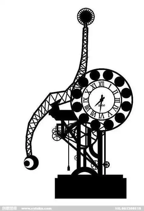 天津名建筑简笔画