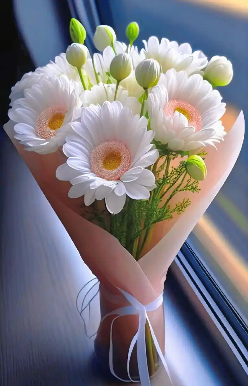 有一种花叫小雏菊,它的花语是:是希望,是勇敢,是纯洁的美是深藏在心底