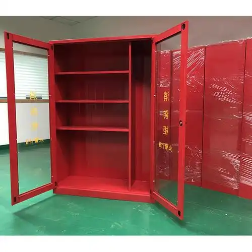 横沥灭火器消防柜尺寸室外微型消防站小区防爆器材柜