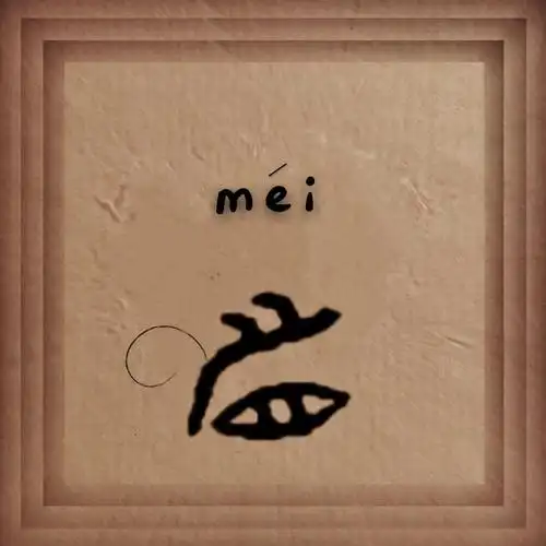 星期二 玄,象形字,下端是单绞的丝,上端是丝绞上的系带,表示染丝时扎