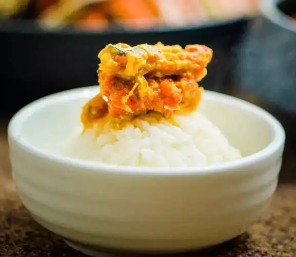 让一碗白饭幸福飞起_蟹黄